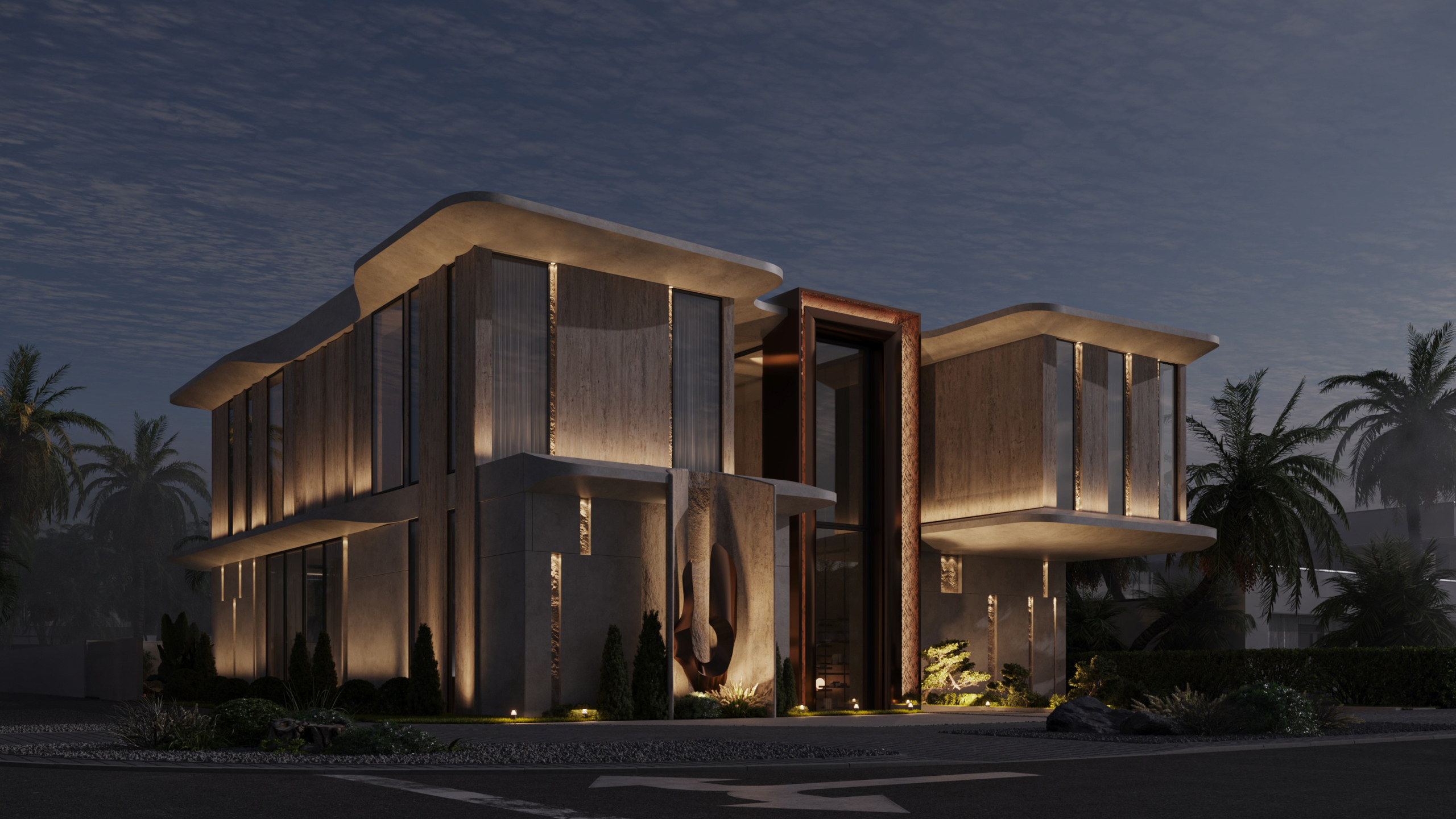 UNY Studio Project — Night View
