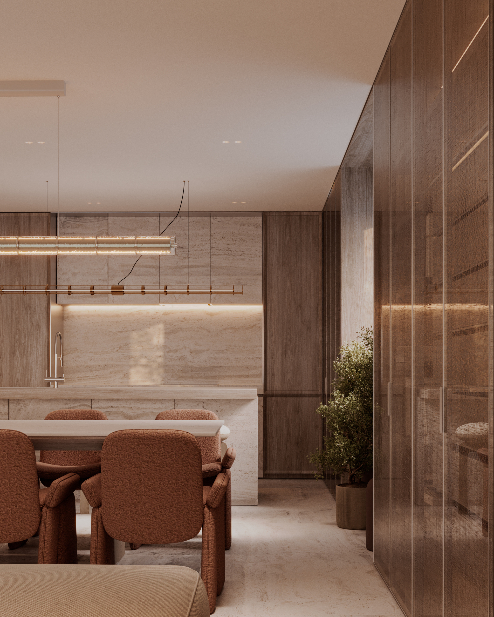 Princesse Grâce Residence - Dining Area Sea View | UNY Studio
