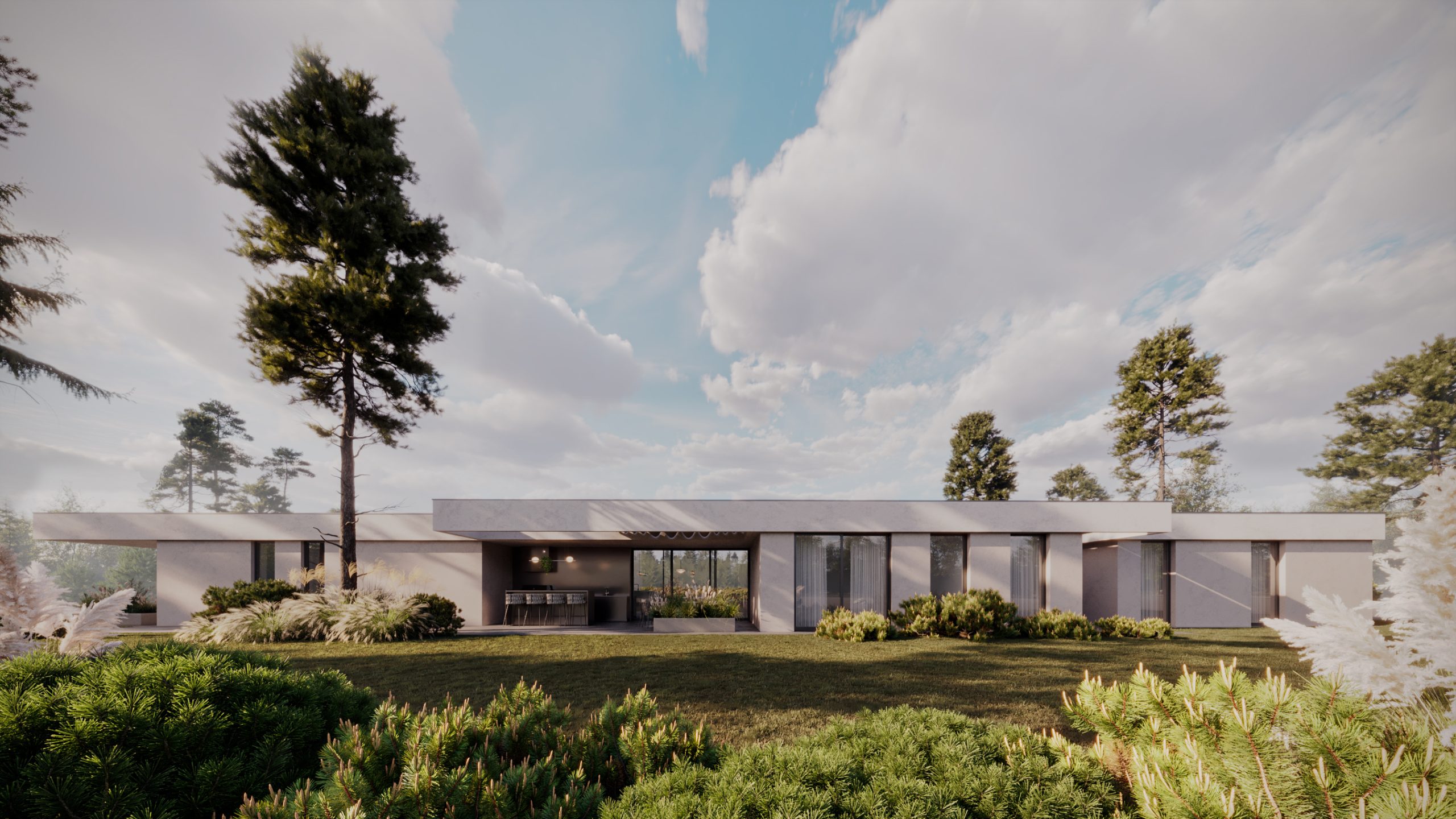 Diamond Villa RD1, house set within a landscaped site